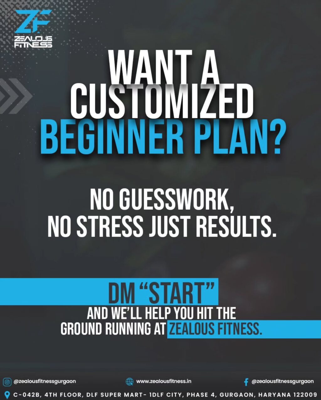 Instagram post from zealousfitnessgurgaon. This post is in position 6.